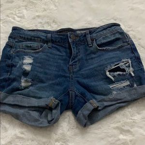 aeropostale midi shorts